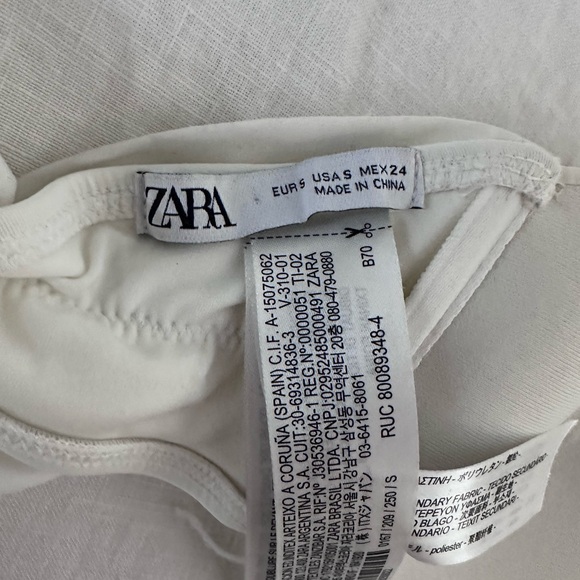 Zara Ruffled Bikini Top - Picture 2 of 4